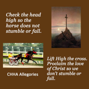 Lift high the cross allegory